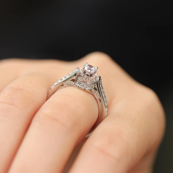 White Gold Engagement Ring