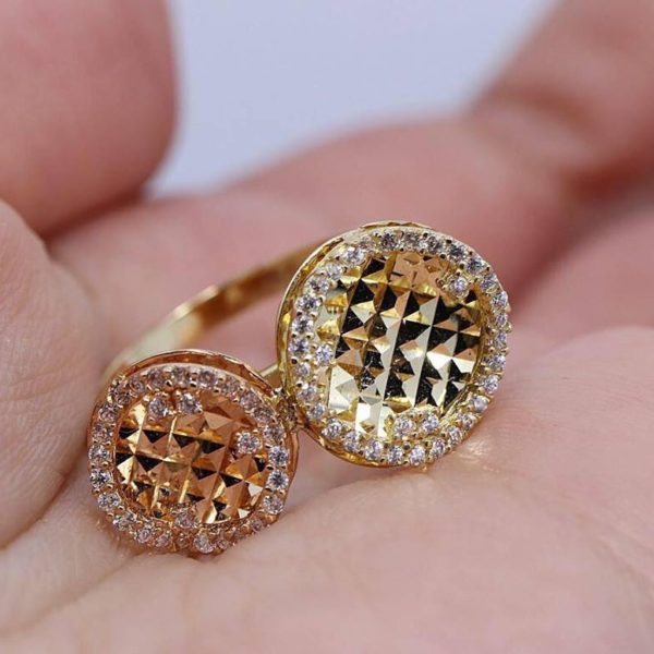 Gold Ring 14k, Luxury Collection, Rose Gold