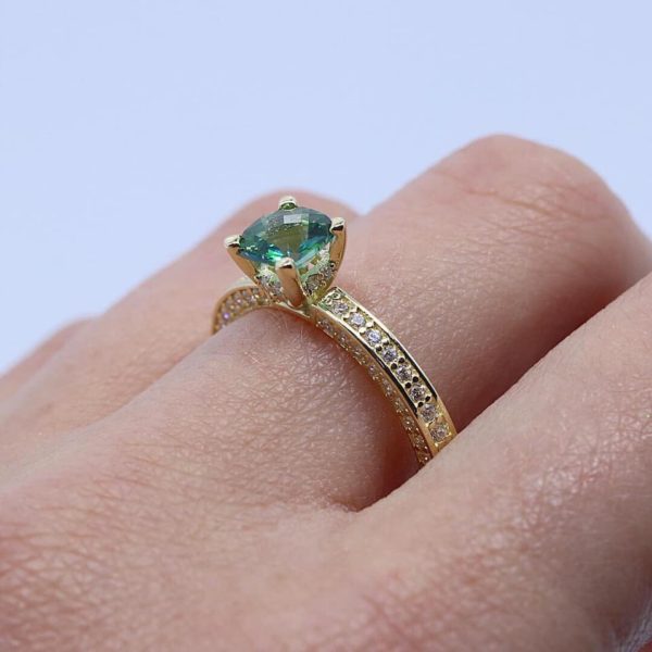 Natural Topaz Ring