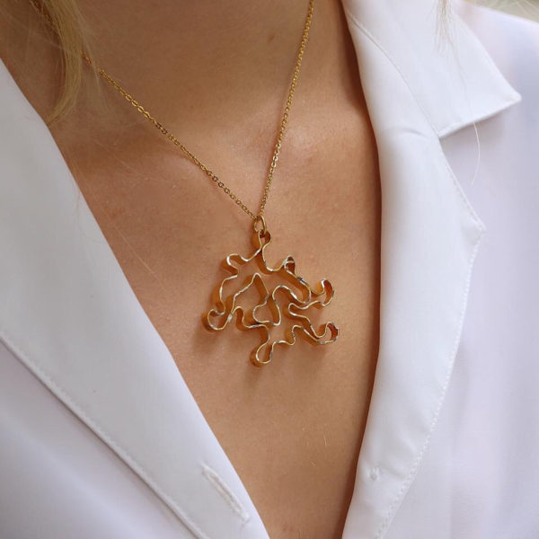 Handmade Gold Necklace