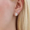 Bridal Gold Earrings K14 - Image 3