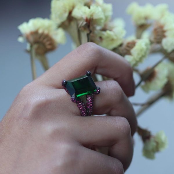 Green Miracle Luxury Ring