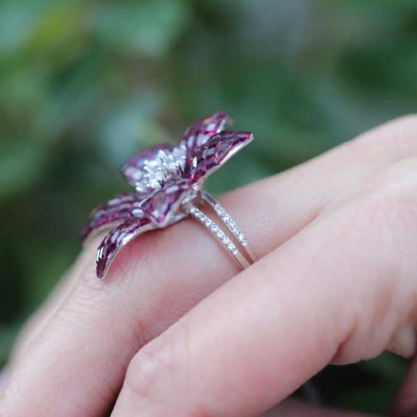 ‘Αndalousia’ Magenta Ring