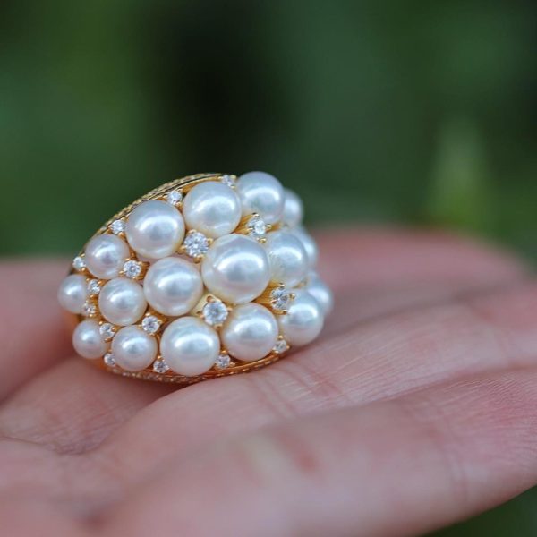 Pearl Paradise Ring