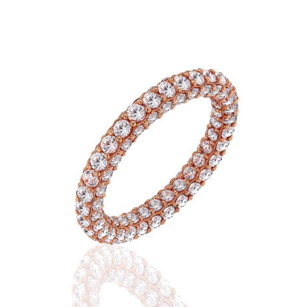 Luxury Rose Gold Ring 14k