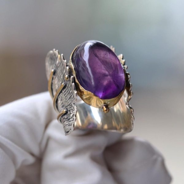 Αmethyst Handmade Lure’s Ring