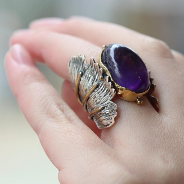 Αmethyst Handmade Lure’s Ring