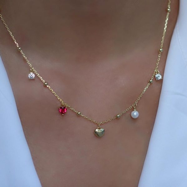 Charm Gold Necklace