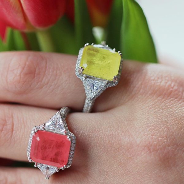 Melon Watermelon Color Ring