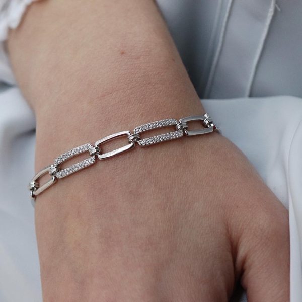 Link Silver Bracelet (925)