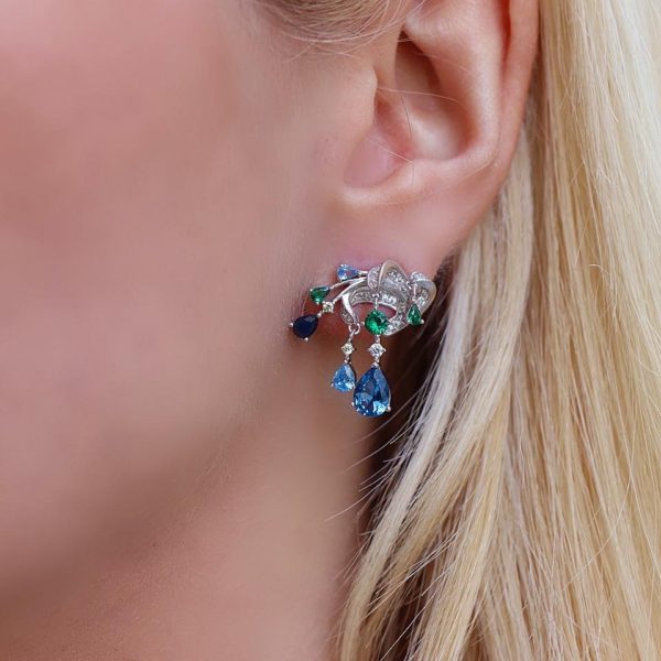 Island Blue Earrings