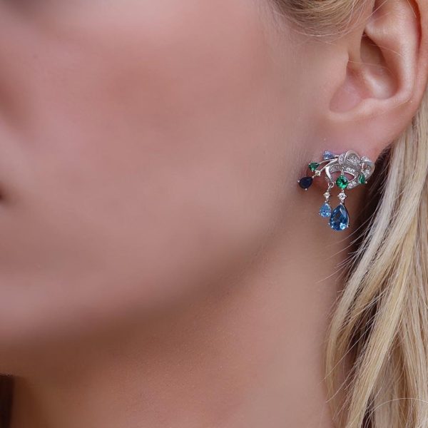 Island Blue Earrings