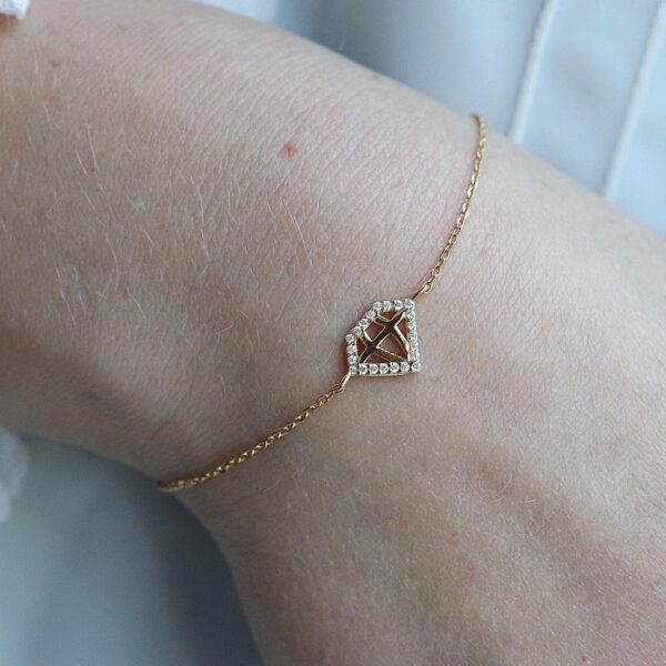 Diamond Bracelet 14K