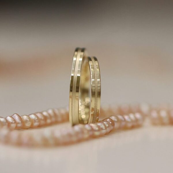 Χειροποίητες Χρυσές Βέρες 14κ, 18κ By Lure Jewellery