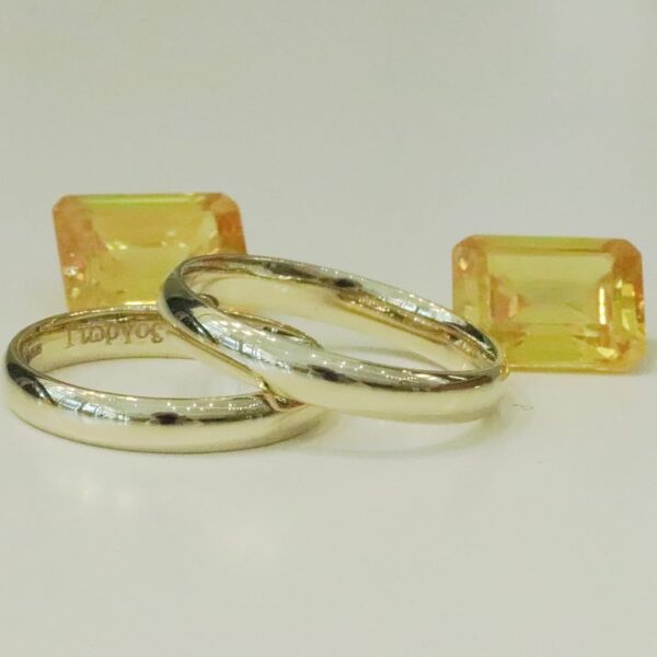 Χειροποίητες Χρυσές Βέρες 14κ, 18κ By Lure Jewellery