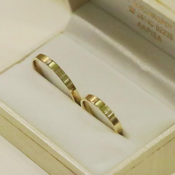 Χειροποίητες Χρυσές Βέρες 14κ, 18κ By Lure Jewellery