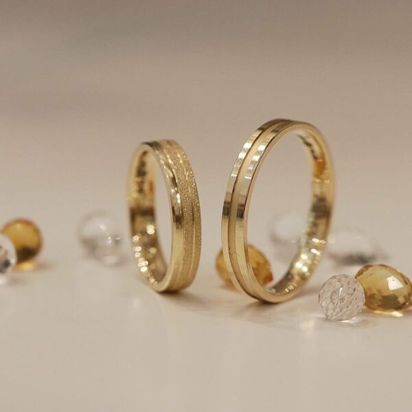 Χειροποίητες Χρυσές Βέρες 14κ, 18κ By Lure Jewellery