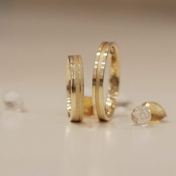 Χειροποίητες Χρυσές Βέρες 14κ, 18κ By Lure Jewellery