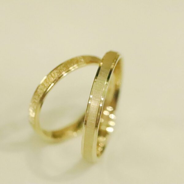 Χειροποίητες Χρυσές Βέρες 14κ, 18κ By Lure Jewellery