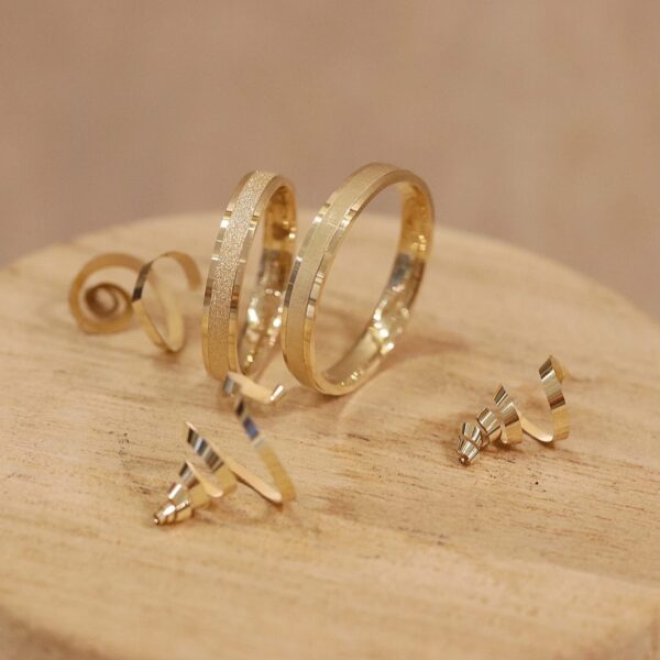 Χειροποίητες Χρυσές Βέρες 14κ, 18κ By Lure Jewellery