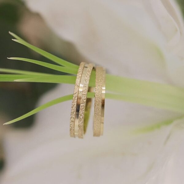 Χειροποίητες Χρυσές Βέρες 14κ, 18κ By Lure Jewellery